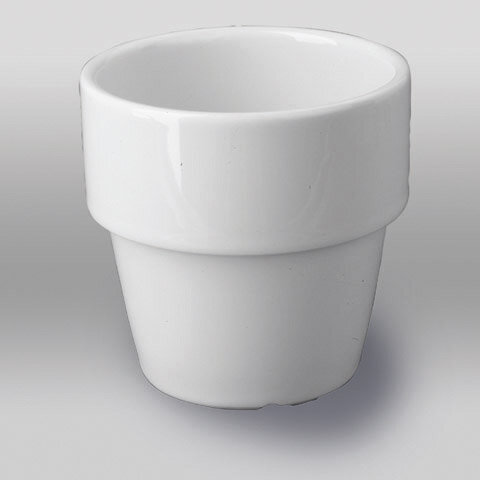Melkbeker porselein 17cl        wit