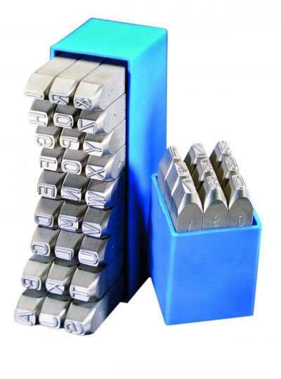 Heidenpeter slagletterset 10 mm A-Z