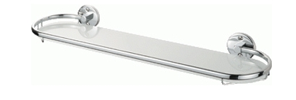 Haceka planchet ovaal 50cm chroom