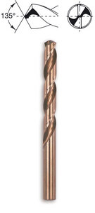 Spiraalboor hss-e cobolt      8x117