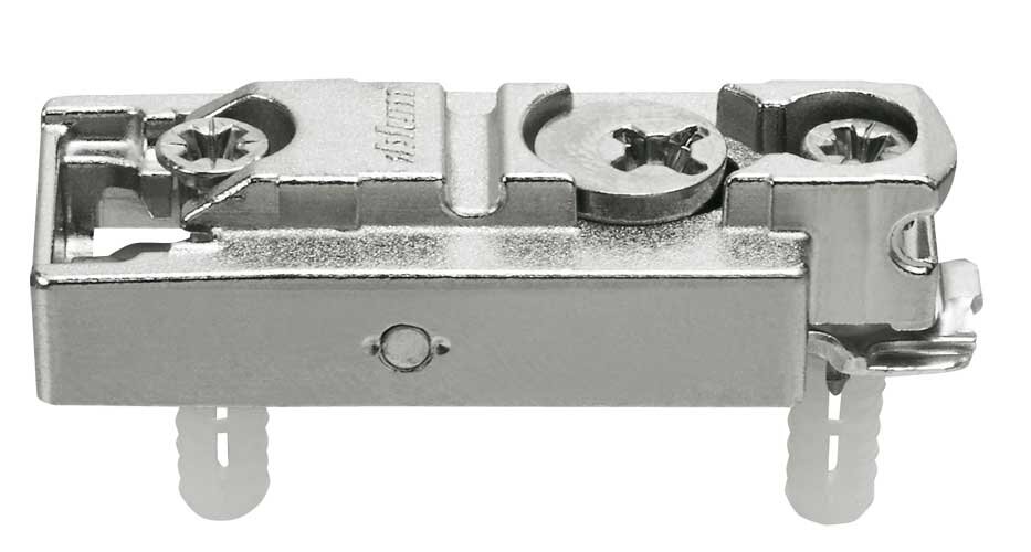 Blum clip drevelplaat           0mm