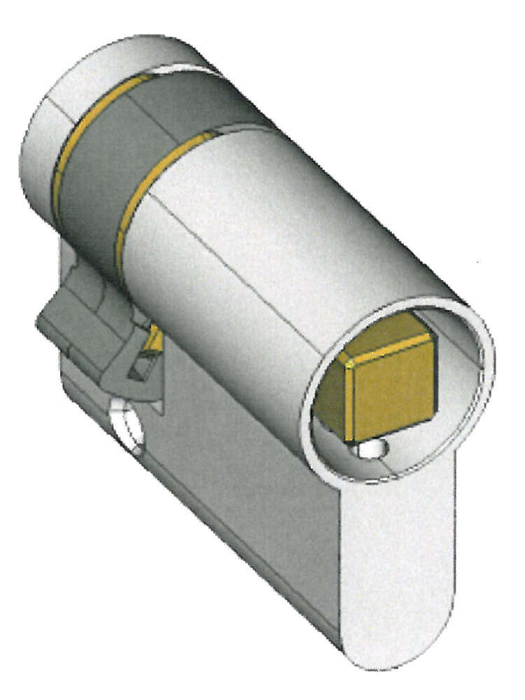 Dom halve cilinder vk8          30t