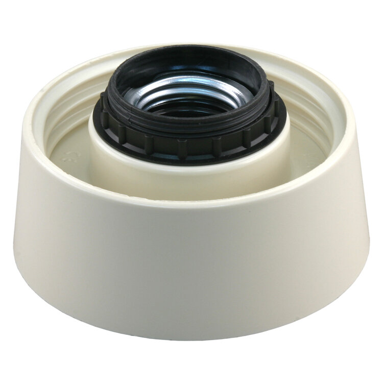 Schroefrand recht 60w         creme