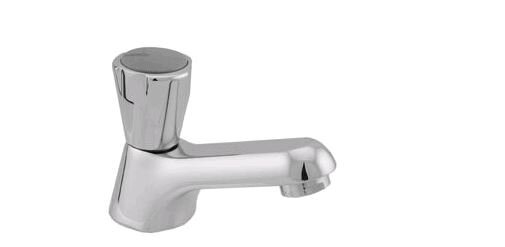 Toiletkraan laag chroom