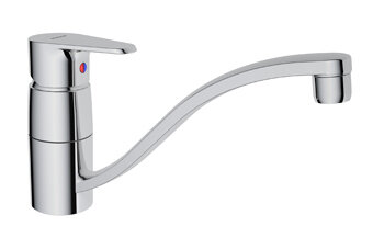 Keukenmengkraan chroom         15cm