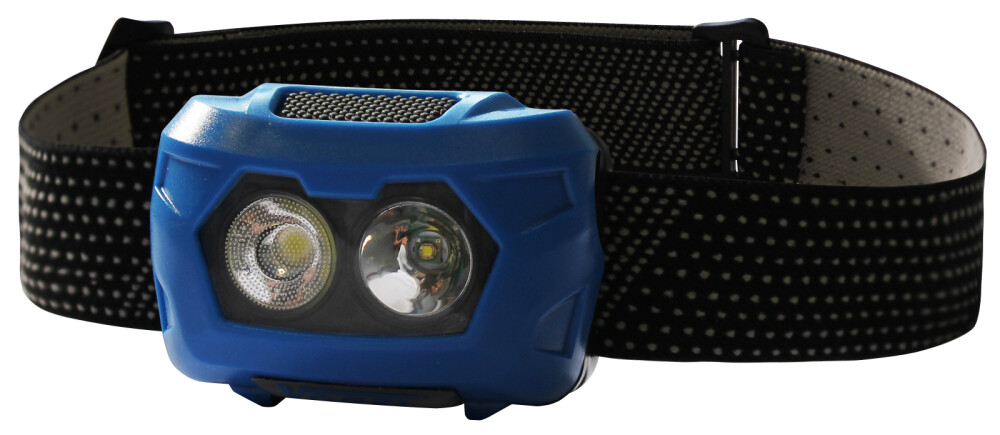 Vogel voorhoofdlamp     3w + 1w led
