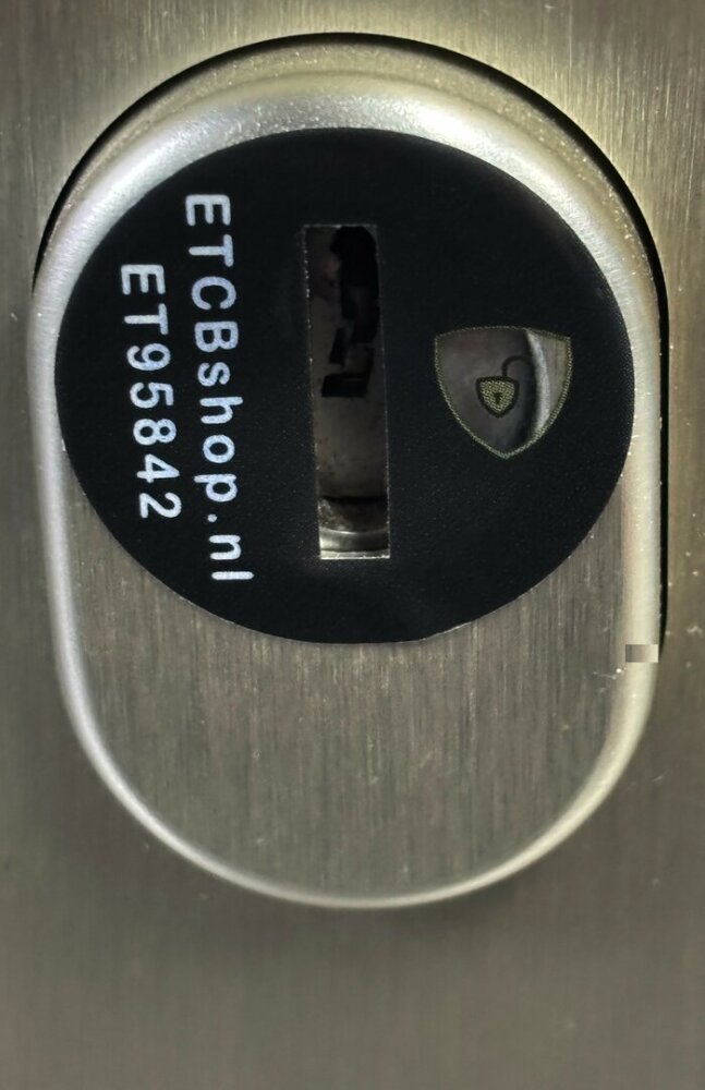 ETCB Anti kerntrek ronde frees sticker 50st