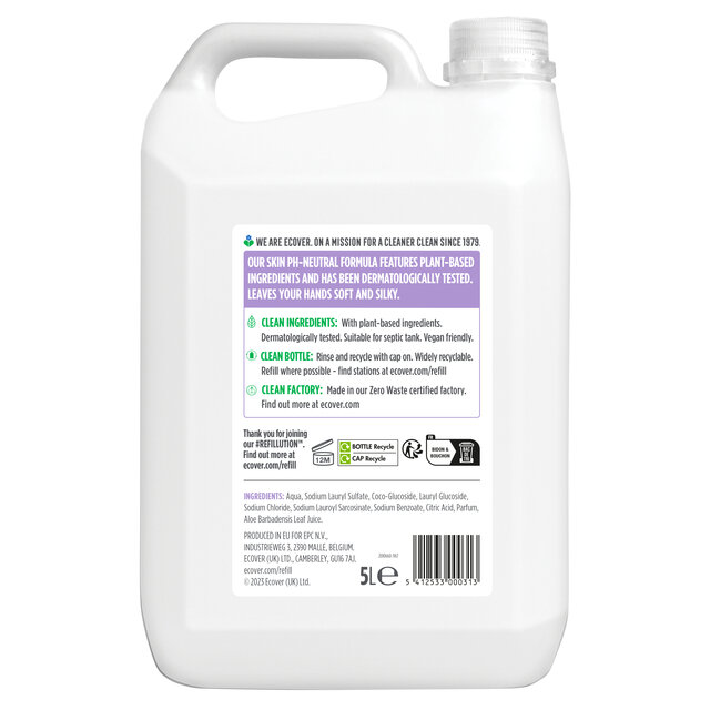 Handzeep Ecover Lavendelgeur 5 Liter