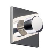 Ev wandhaak hook glimmend aluminium