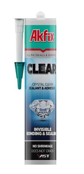 Akfix hybrikit clear transparant 290ml