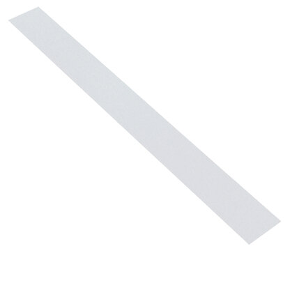 Magneetlijst wit zelfklevend  100cm