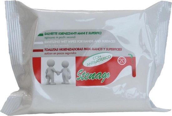 Stenago desinfectie wipes 20