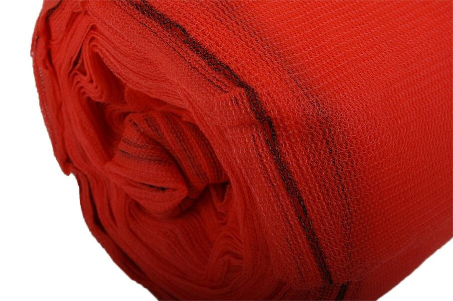 Steigergaas 50% rood 307cm x 50m