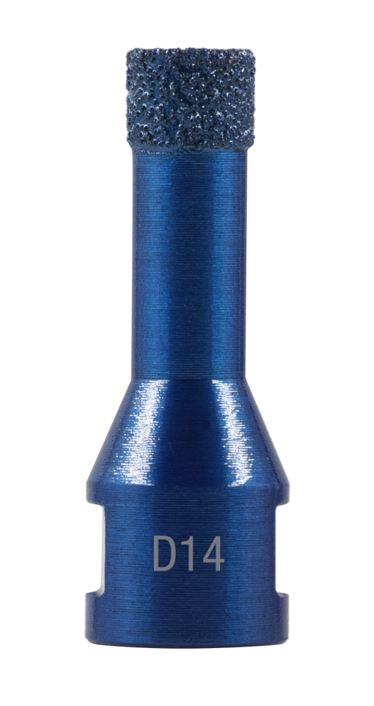 Vaccum wax droogboor 14mm - m14