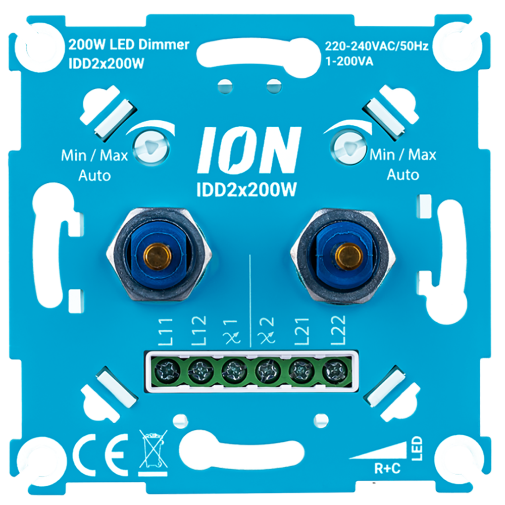ION LED dimmer duo 2 x 200W