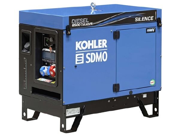 Kohler-SDMO diesel aggregaat 6500 TA Silence
