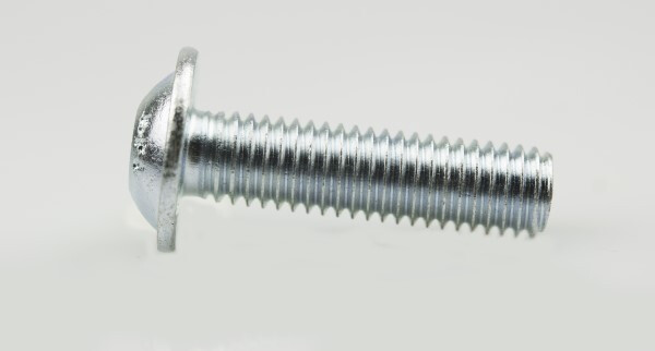 Laagbolflensbout met.binnenzeskant M4x6