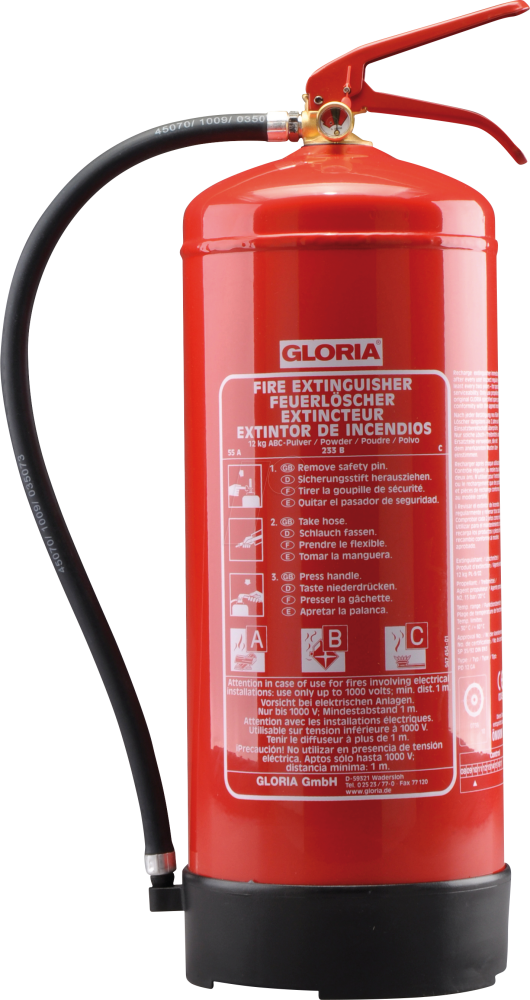 Gloria PD12GA Poederblusser 12 kilo