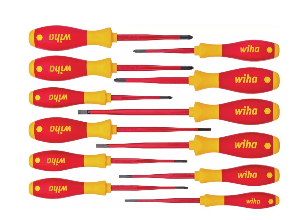 Wiha schroevendraaierset VDE 12-delig