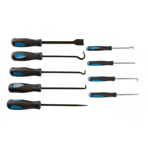 Laser haak en schraper set 9-delig