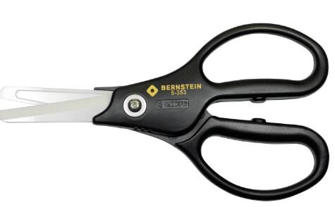 Bernstein keramische schaar 190mm zwart