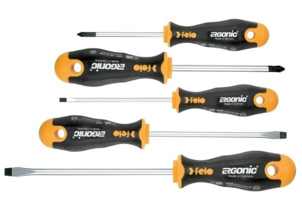 Felo schroevendraaierset ergonic 5-dlg