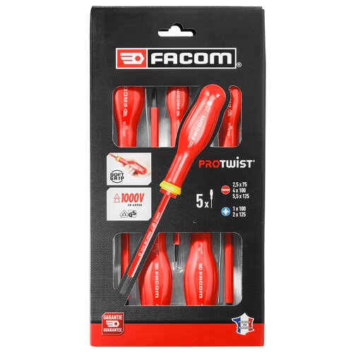 Facom schroevendraaierset protwist VDE 5-dlg