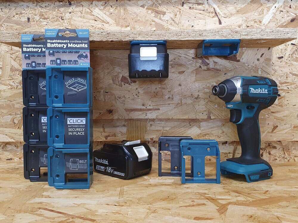 StealthMount Accuhouder voor Makita 18V LXT