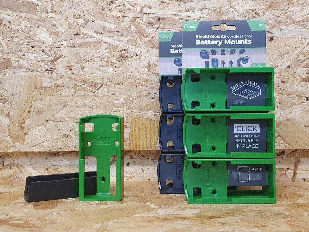 StealthMount Accuhouder voor Festool 18V
