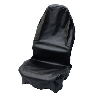 Carpoint monteursstoelhoes zwart leder look