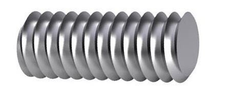 Draadstang din976 8.8 EV M16x150mm
