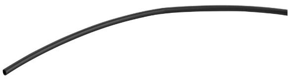 Krimpkous zonder lijm zwart 3.2mm