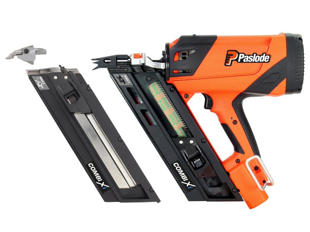 Paslode Combi Xi 2-in-1 gasnagelapparaat