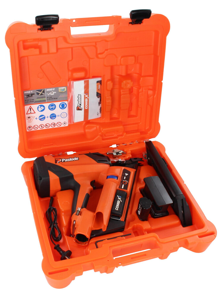 Paslode Combi Xi 2-in-1 gasnagelapparaat