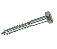 Houtdraadbout DIN 571 4.8  verzinkt 8 X 70