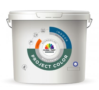 Project color latex 5L wit/basis 1