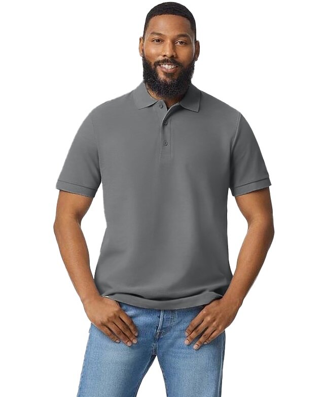 Gildan polo GIL85800 antraciet grijs 3XL