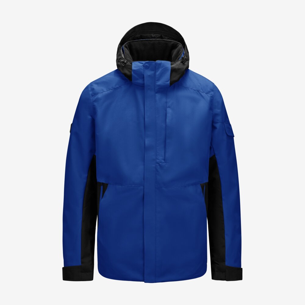 FHB werkjas Georg korenblauw/zwart 2XL
