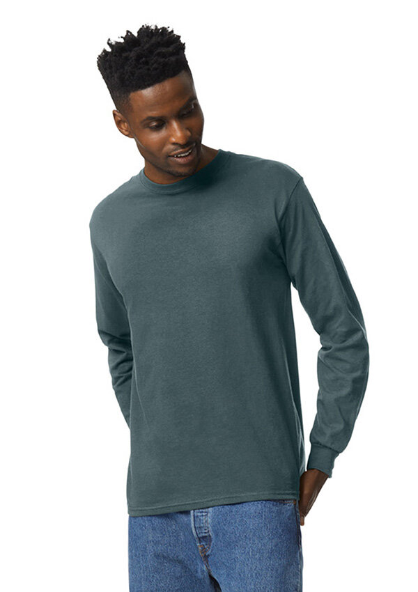 Gildan t-shirt GIL2400 donker heide 2XL