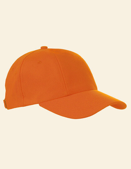 Cap low profile brushed orange