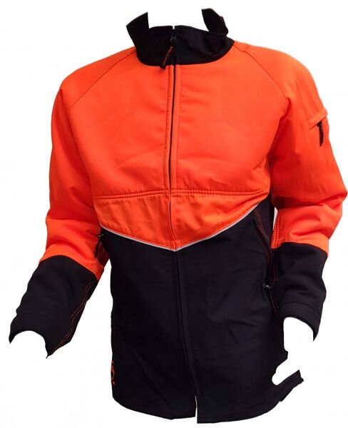 STIcomfort zaagtuniek zwart/oranje L