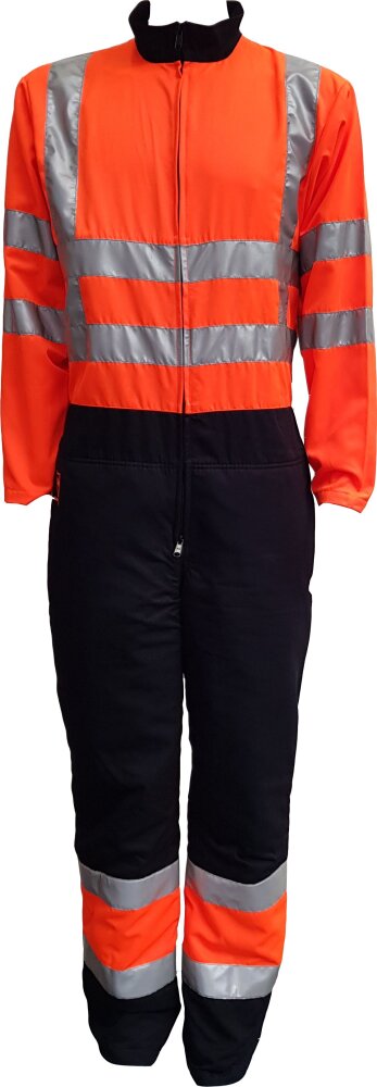 STIcomfort snipperoverall zwart/oranje 5XL