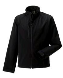 Russell softshell zwart 2XL
