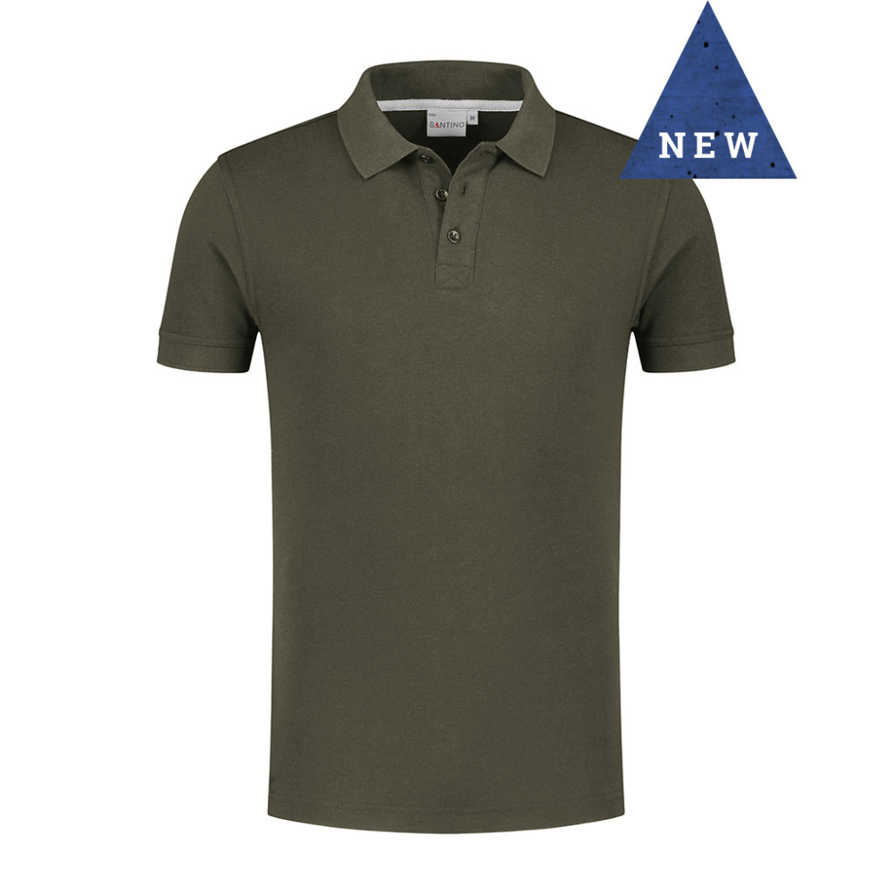 Santino polo Max legergroen 2XL