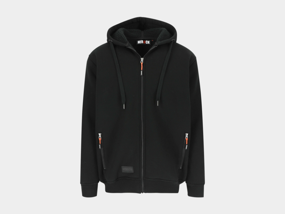 Herock hooded sweater Otis zwart L