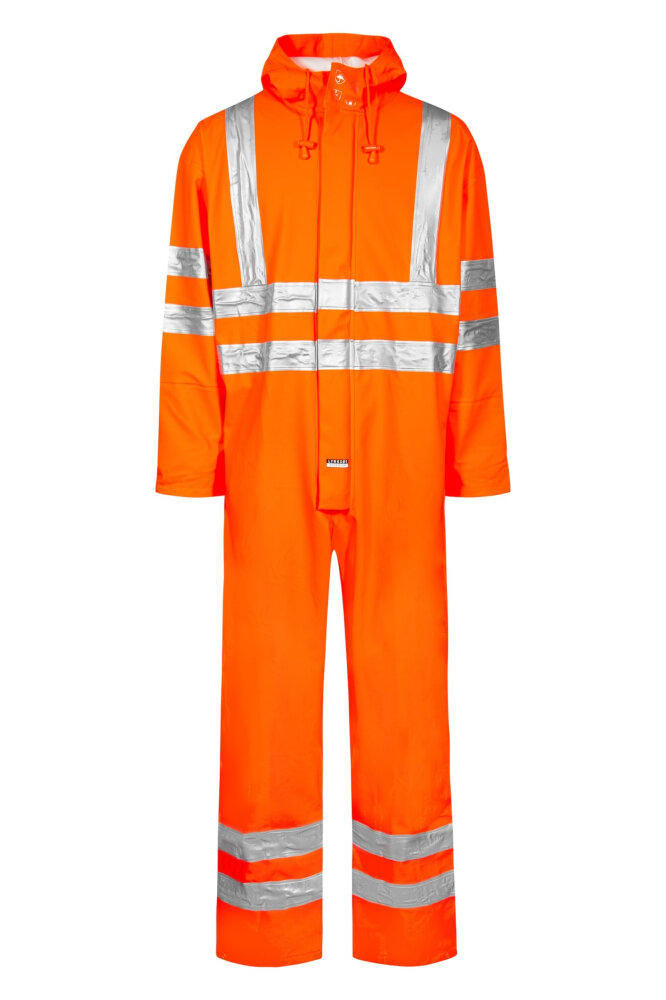Lyngsoe regenoverall ARC-LR4057 fl.oranje XL