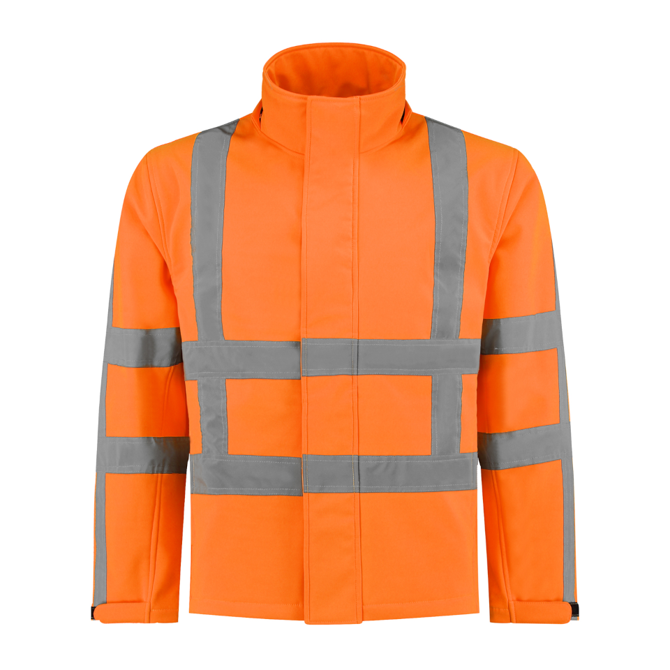 Bestex softshell SSRWS100 fluor oranje XL