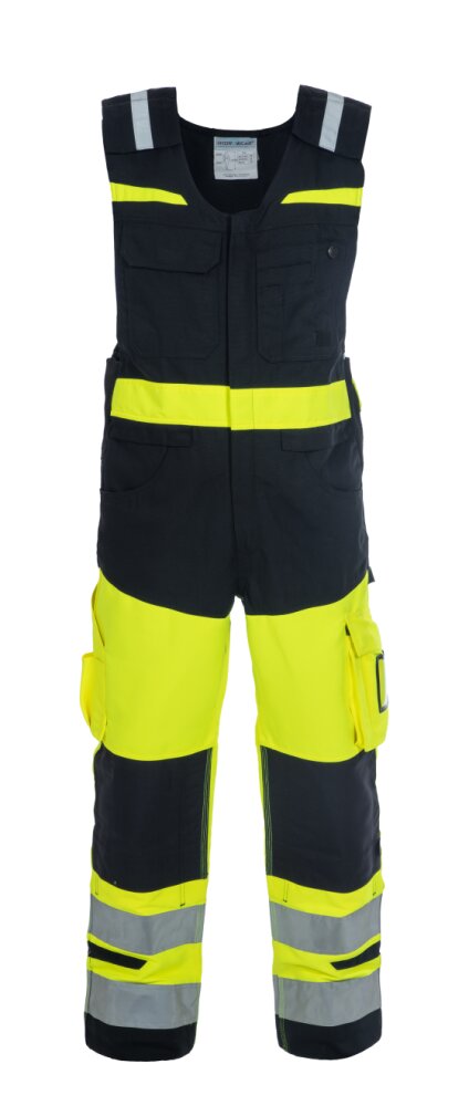 Hydrowear bodybroek Holland fl. geel/zwart 58