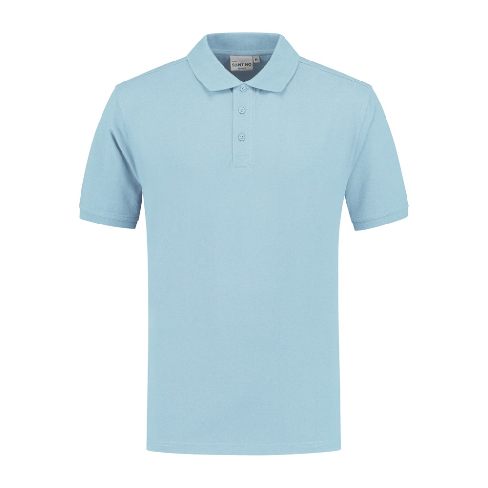 Santino polo Leeds ijs blauw XS