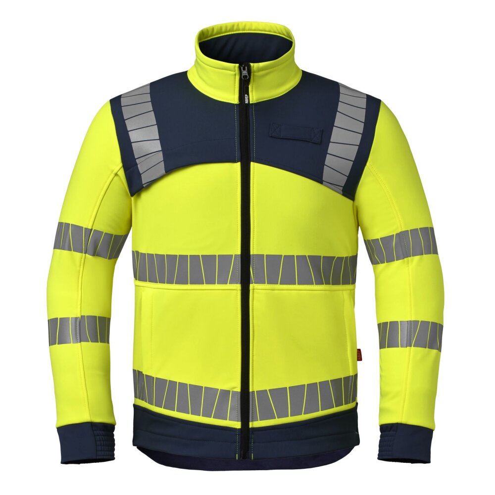 Havep softshell 50413 fluor geel/blauw XL